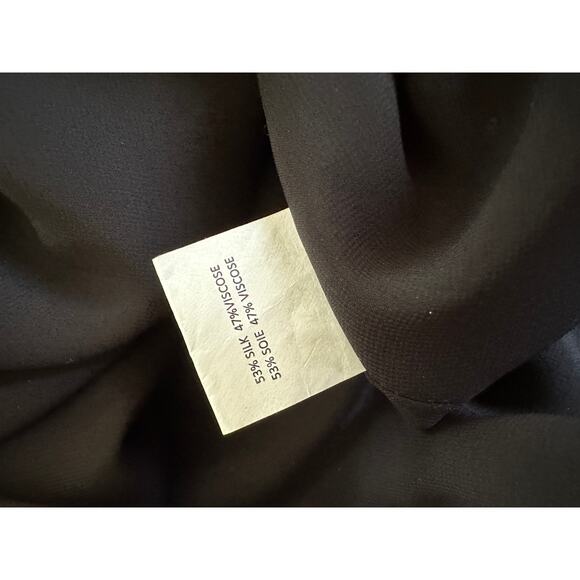 $545 Ramy Brook Michelle Off Shoulder Cocktail Dress Womens Size 6 Black New - Picture 5 of 5